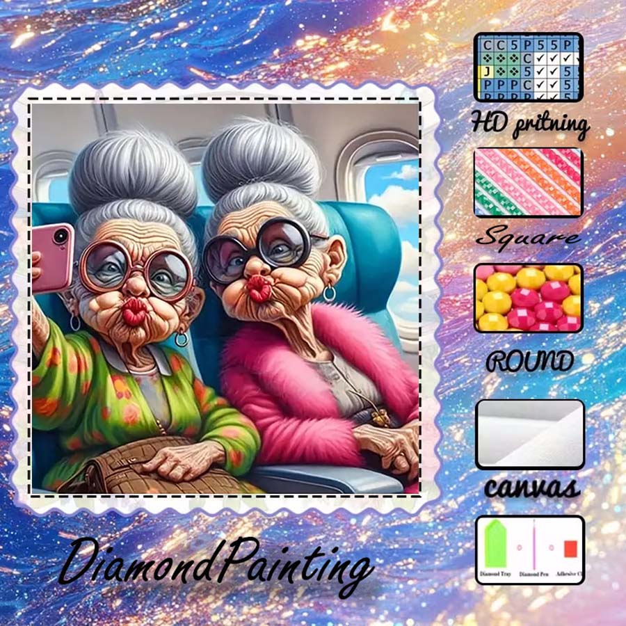 1 piece 5D DIY flocking cloth, - 5D Diamond Painting Kit Full Drill recension och pris